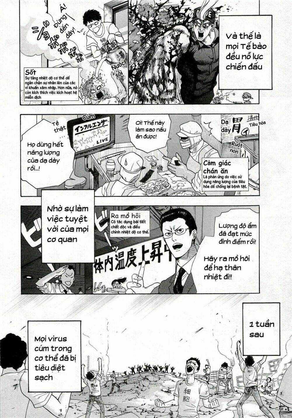 Hataraku Saibou! Chapter 3 trang 28