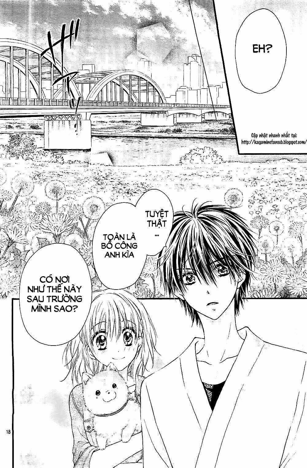 Hatsukoi Dandelion Chapter 3 trang 18