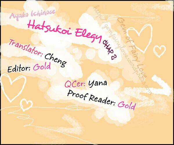 Hatsukoi Elegy Chapter 2 trang 2