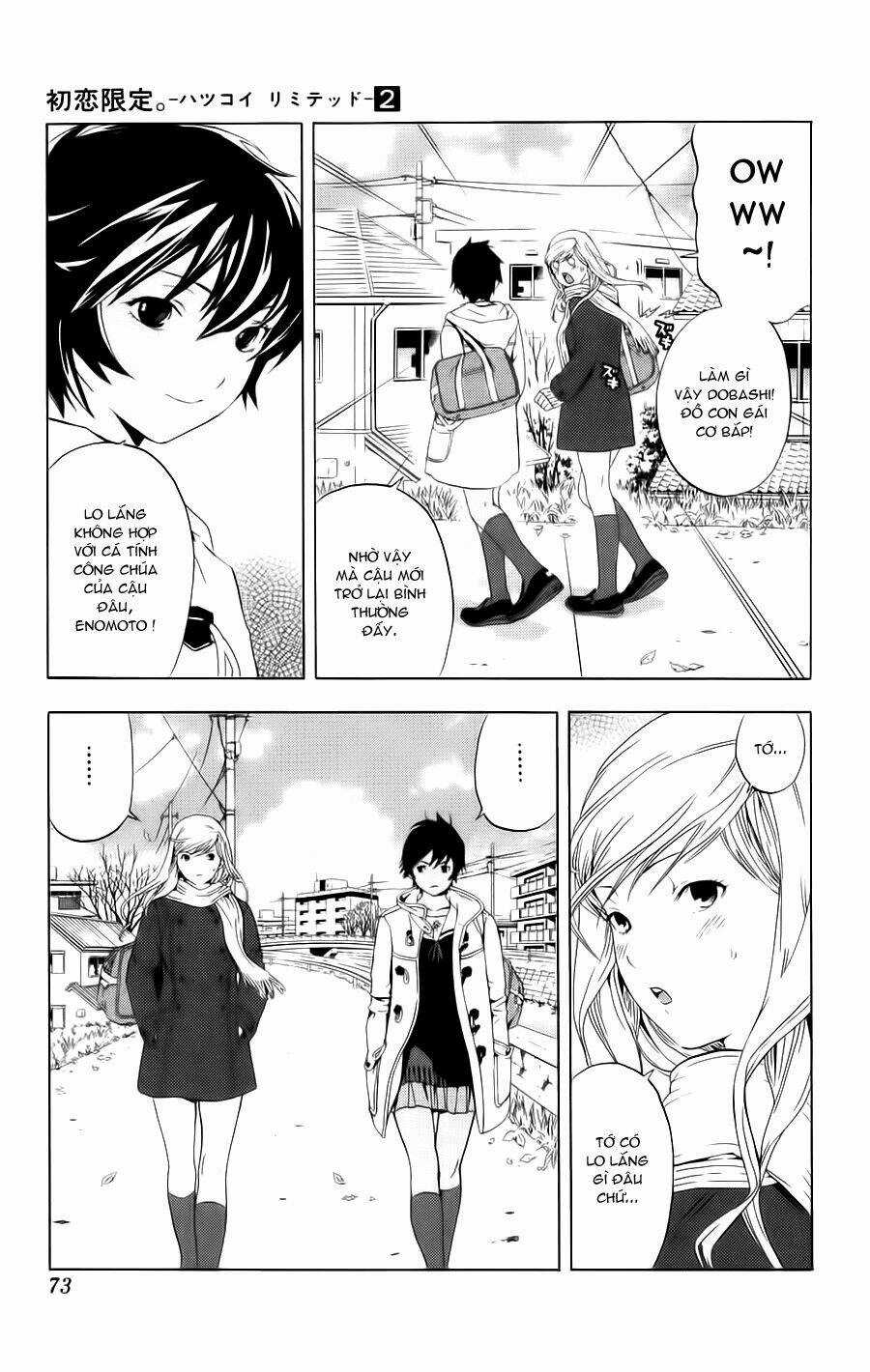 Hatsukoi Limited Chapter 12 trang 8