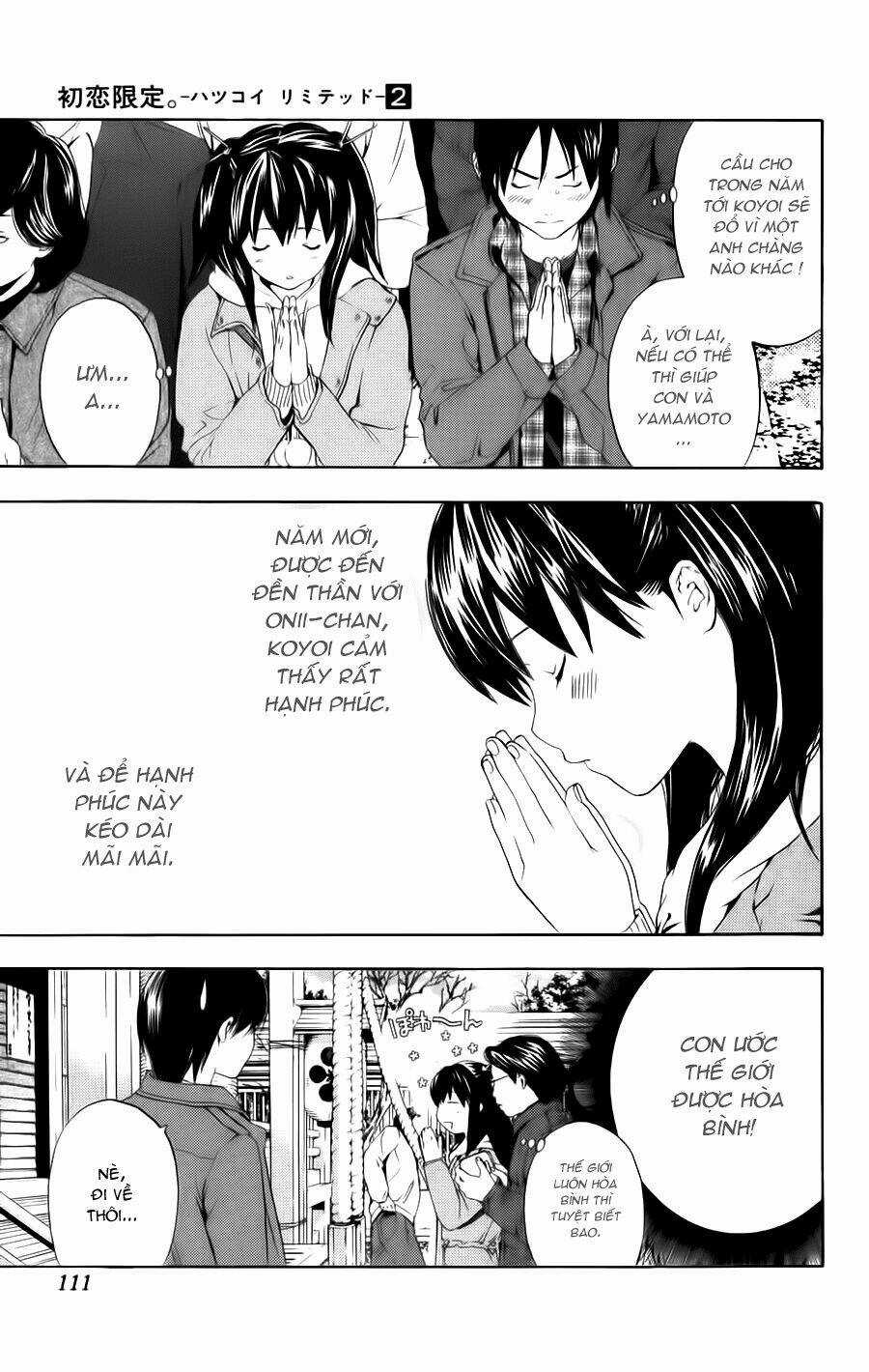 Hatsukoi Limited Chapter 14 trang 6