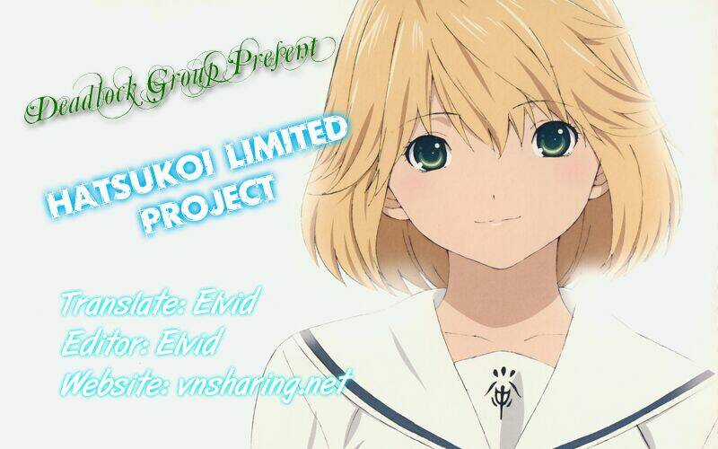 Hatsukoi Limited Chapter 2 trang 25