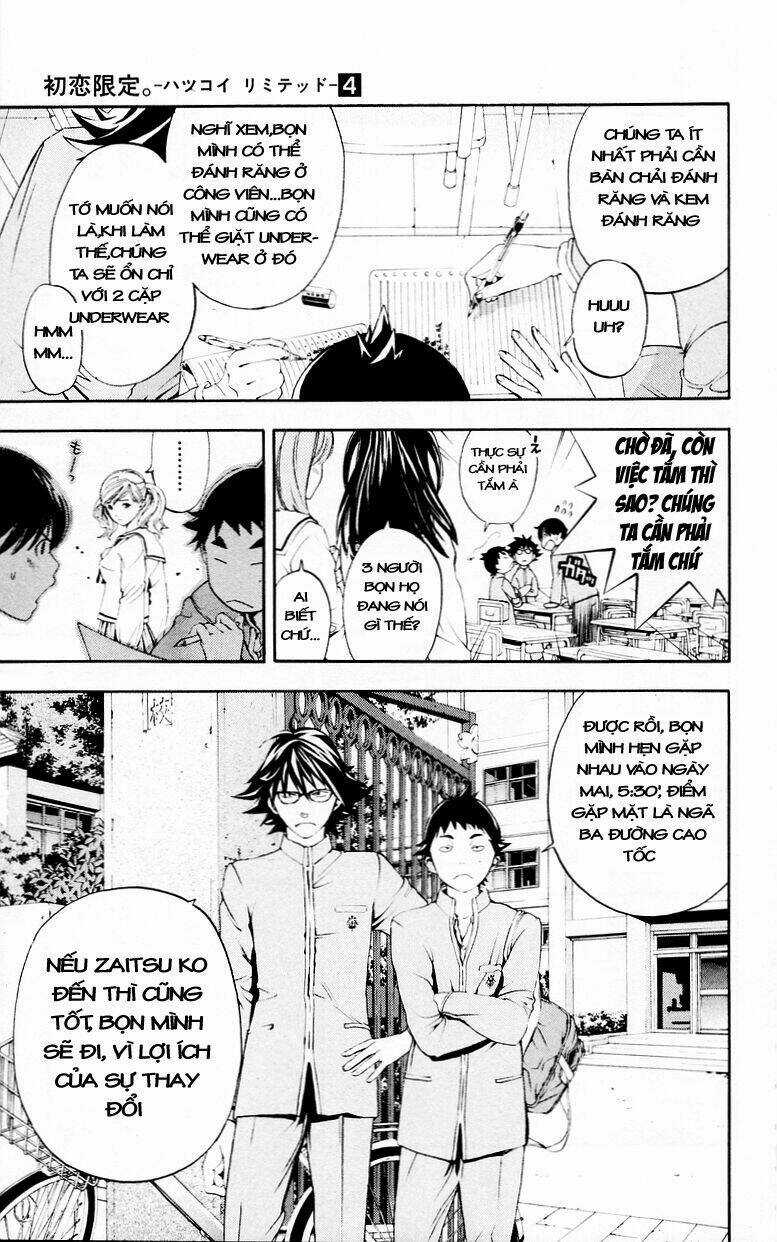 Hatsukoi Limited Chapter 27 trang 24