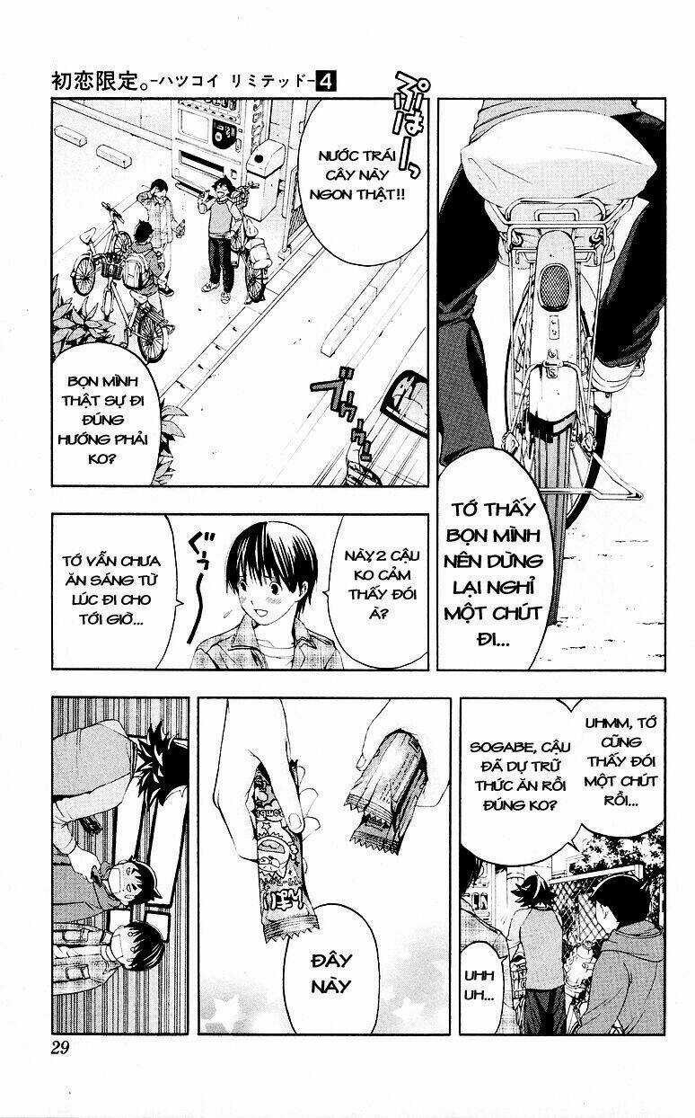 Hatsukoi Limited Chapter 28 trang 3