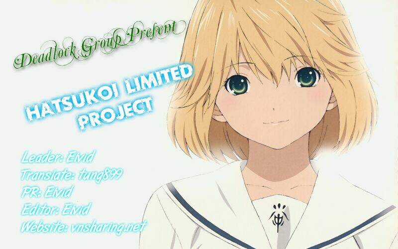 Hatsukoi Limited Chapter 3 trang 25