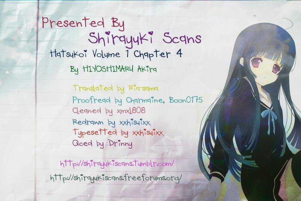 Hatsukoi Monster Chapter 4 trang 33