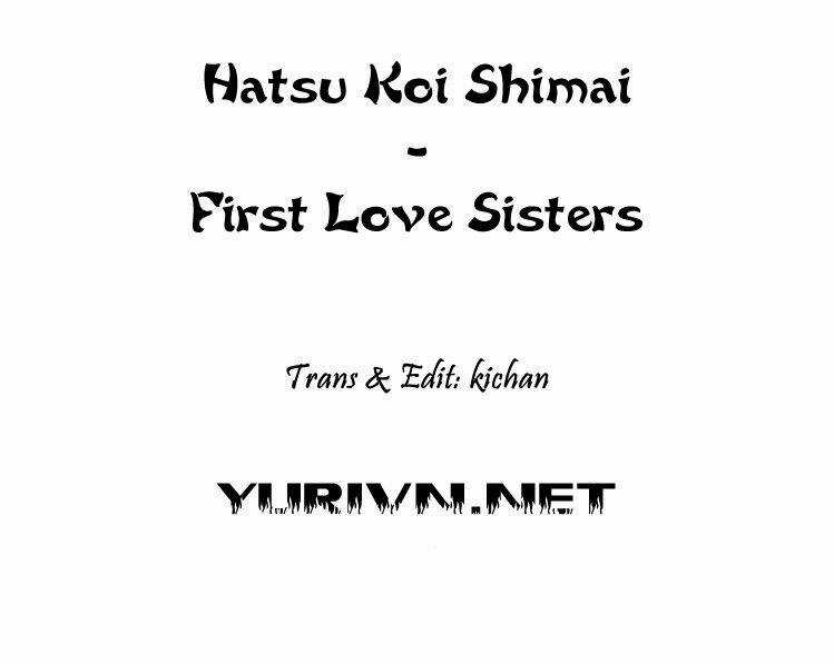 Hatsukoi Shimai ~ First Love Sisters Chapter 11 trang 35