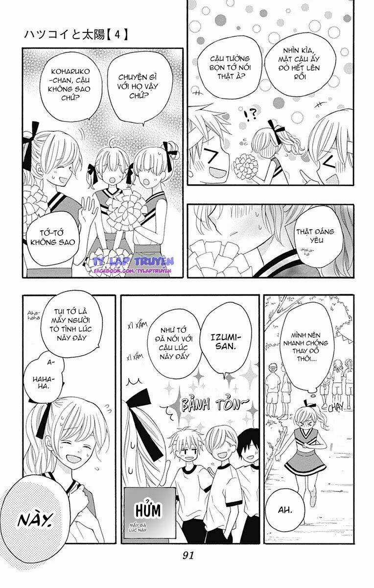 Hatsukoi To Taiyou Chapter 15 trang 14