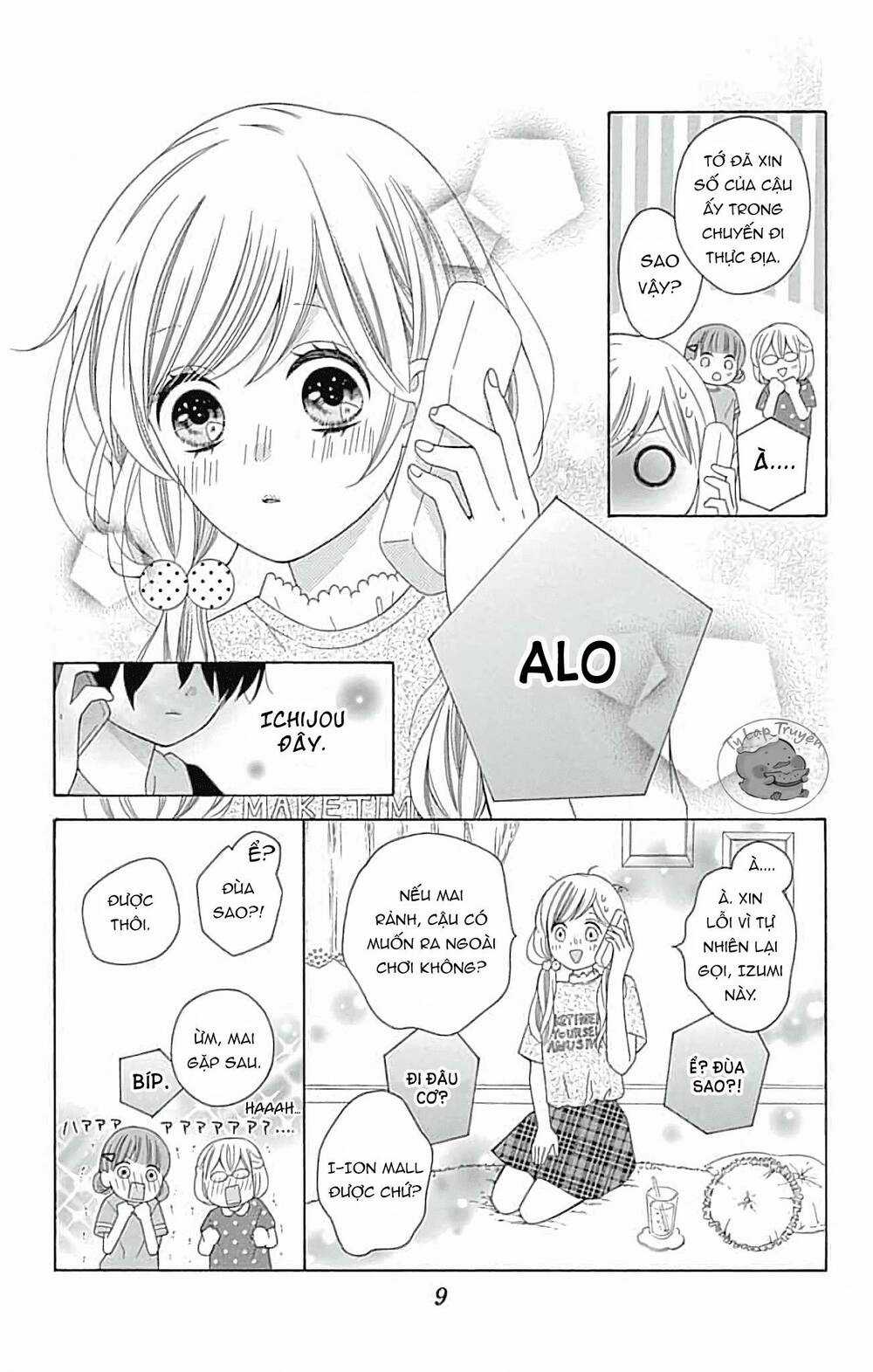 Hatsukoi To Taiyou Chapter 5 trang 10