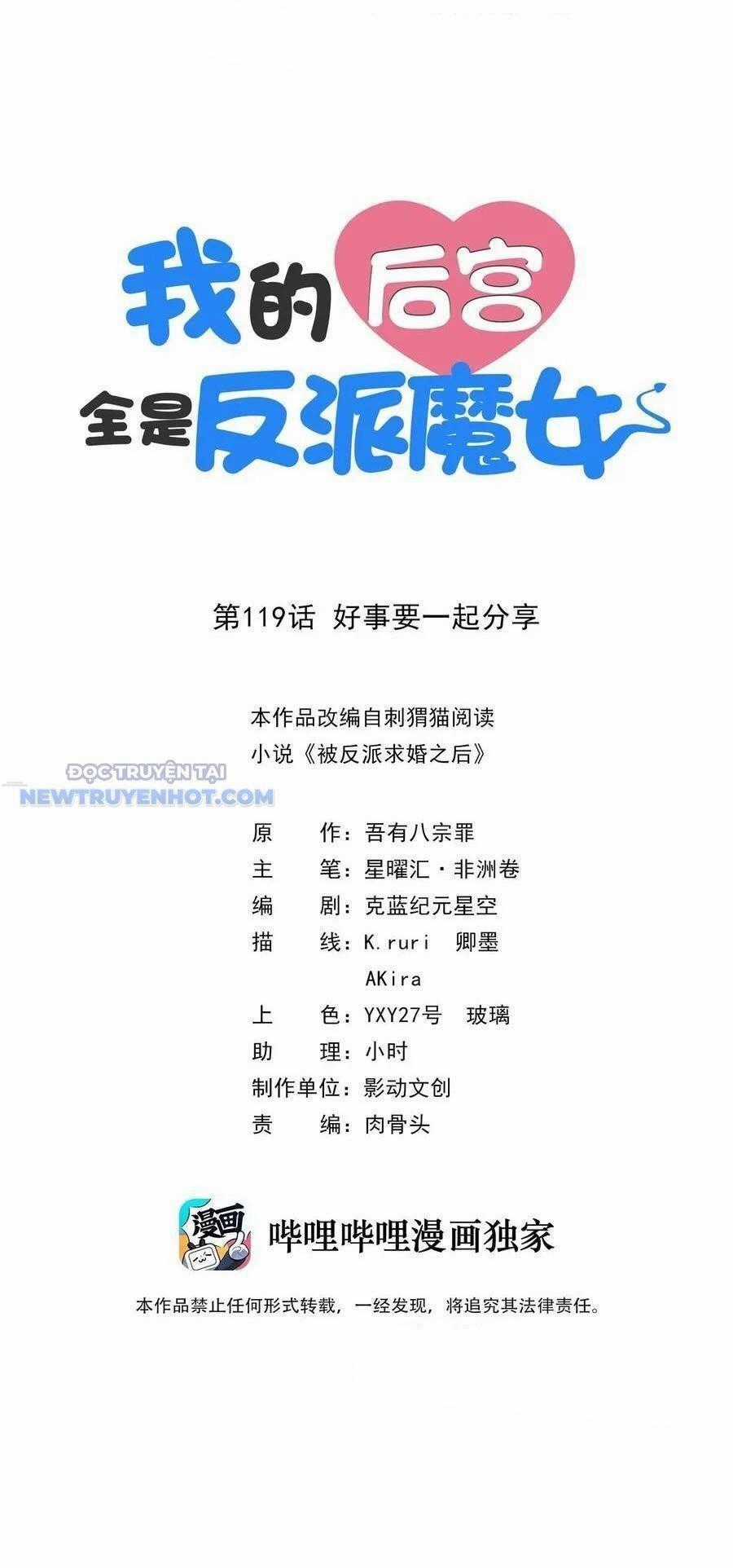 Hậu Cung Của Ta Toàn Là Ma Nữ Phản Diện Chapter 119 trang 1