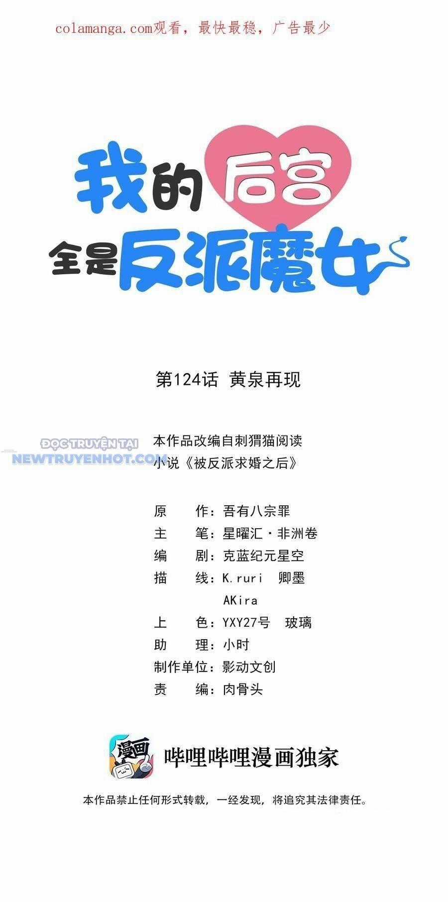 Hậu Cung Của Ta Toàn Là Ma Nữ Phản Diện Chapter 124 trang 1