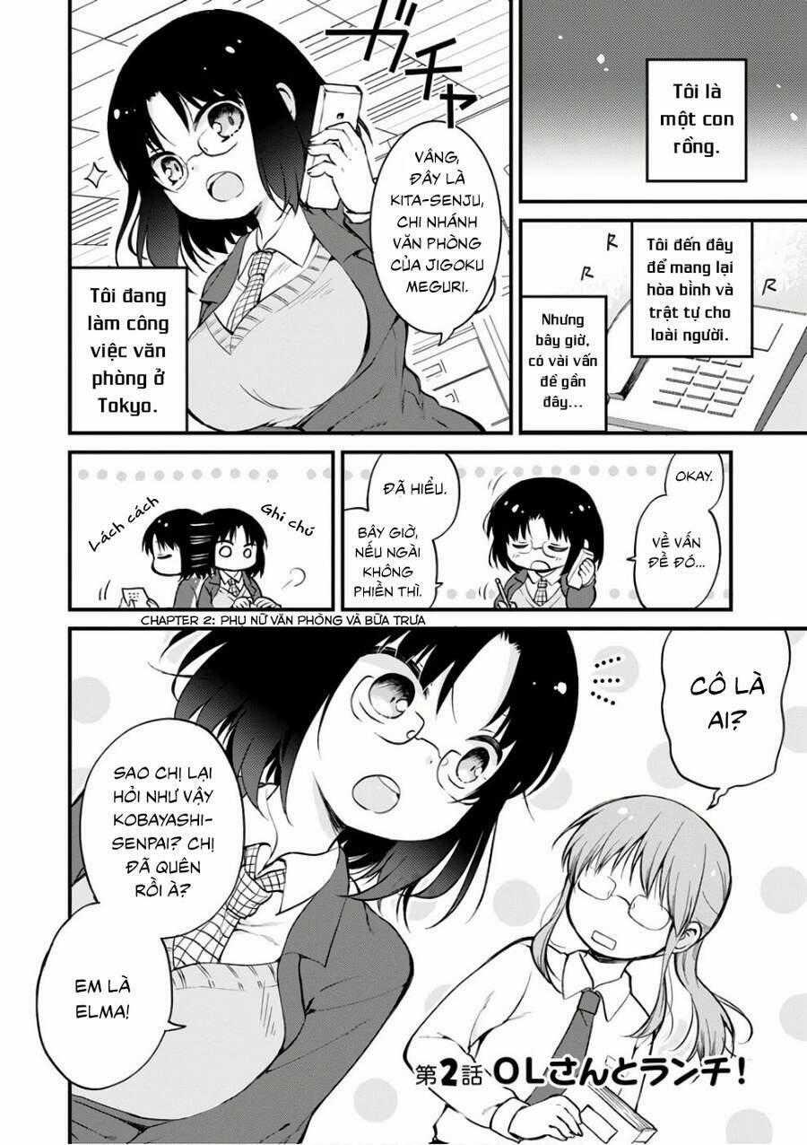 Hầu Gái Rồng Nhà Kobayashi: Nhật Ký Công Sở Của Elma Chapter 2 trang 1