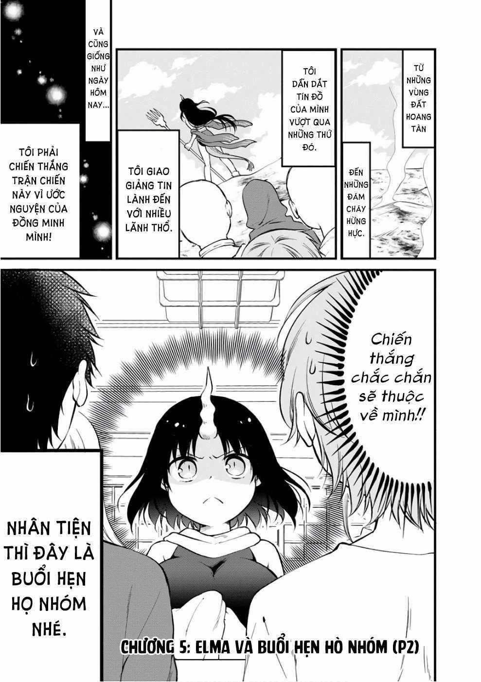 Hầu Gái Rồng Nhà Kobayashi: Nhật Ký Công Sở Của Elma Chapter 5 trang 1