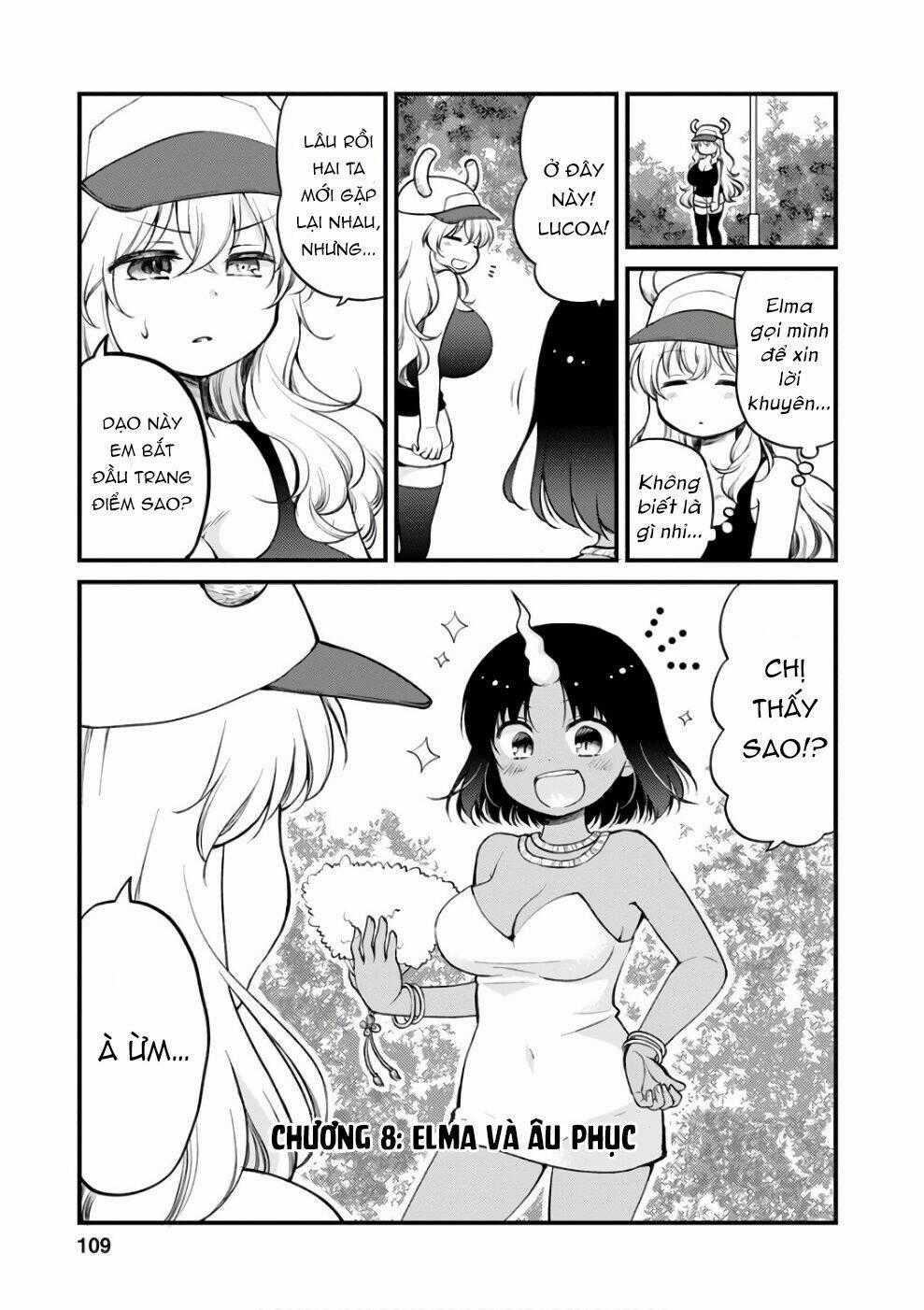 Hầu Gái Rồng Nhà Kobayashi: Nhật Ký Công Sở Của Elma Chapter 8 trang 1