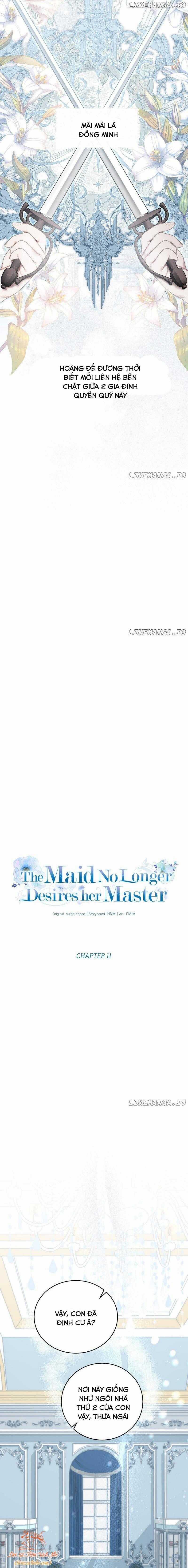 Hầu Nữ Không Còn Thèm Muốn Chủ Nhân Nữa Chapter 11 trang 3