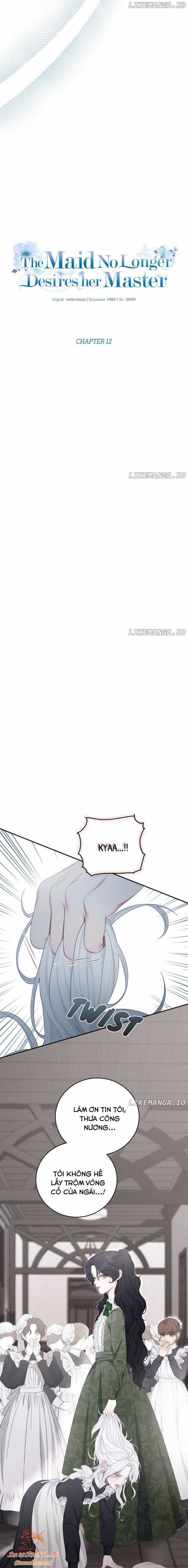 Hầu Nữ Không Còn Thèm Muốn Chủ Nhân Nữa Chapter 12 trang 6