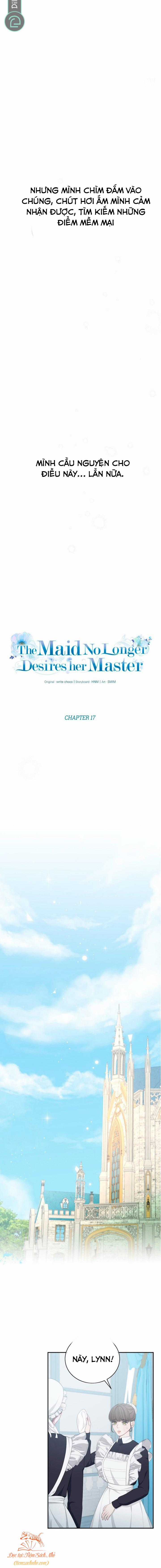 Hầu Nữ Không Còn Thèm Muốn Chủ Nhân Nữa Chapter 17 trang 3