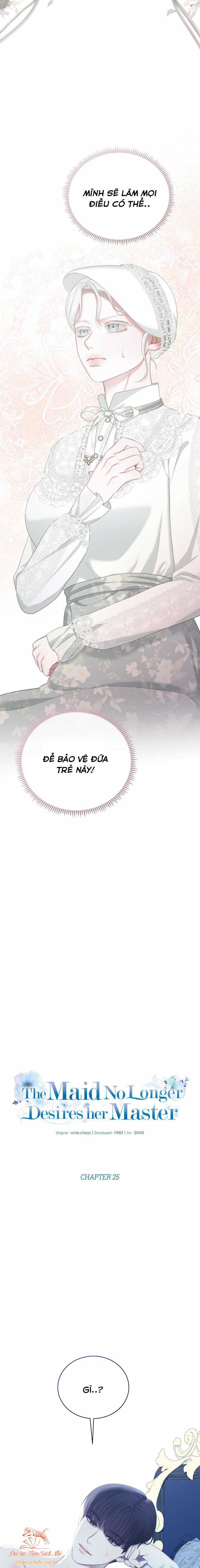 Hầu Nữ Không Còn Thèm Muốn Chủ Nhân Nữa Chapter 25 trang 5