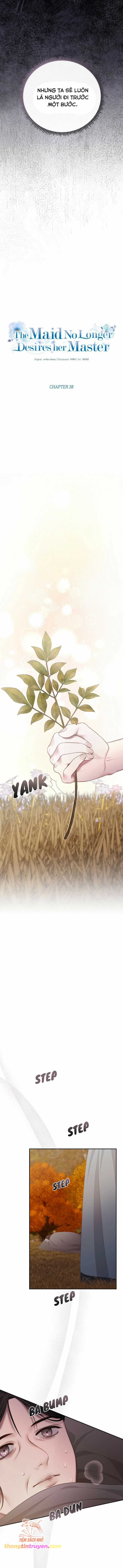 Hầu Nữ Không Còn Thèm Muốn Chủ Nhân Nữa Chapter 38 trang 3