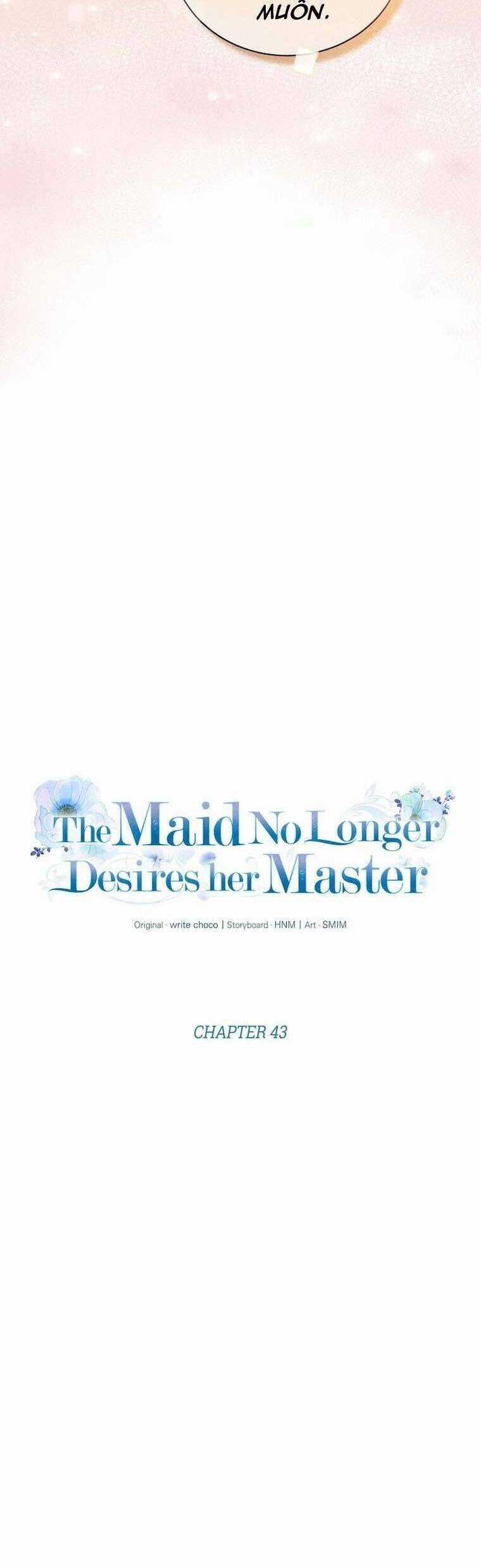 Hầu Nữ Không Còn Thèm Muốn Chủ Nhân Nữa Chapter 43 trang 14