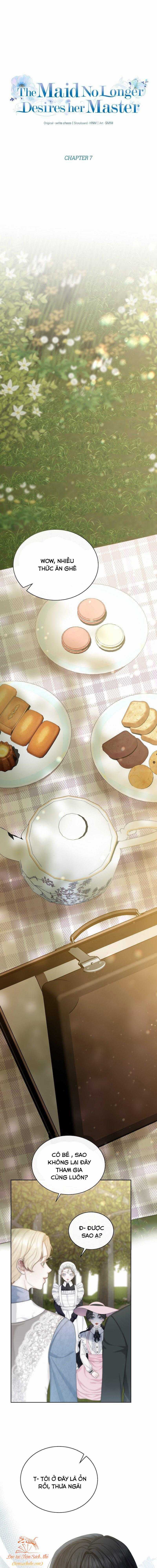 Hầu Nữ Không Còn Thèm Muốn Chủ Nhân Nữa Chapter 7 trang 5