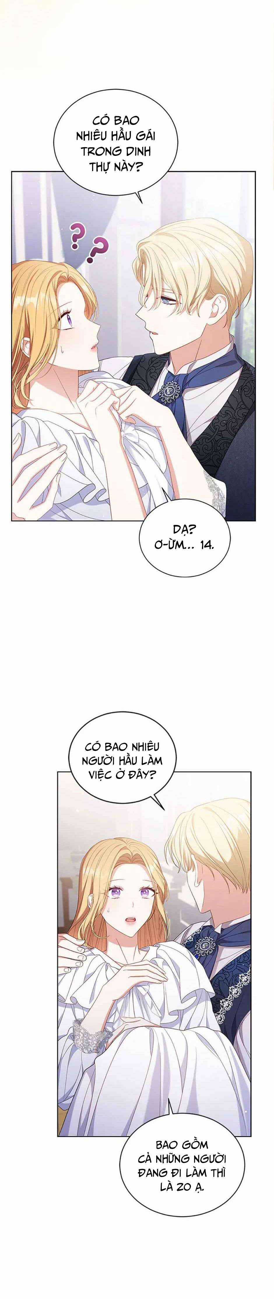 Hầu Nữ Trong Trò Chơi Harem Ngược Muốn Nghỉ Việc Chapter 33 trang 14