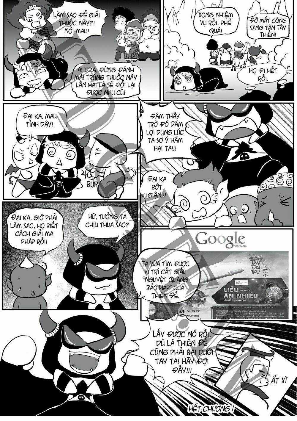 Hậu Tây Du Chapter 1 trang 9