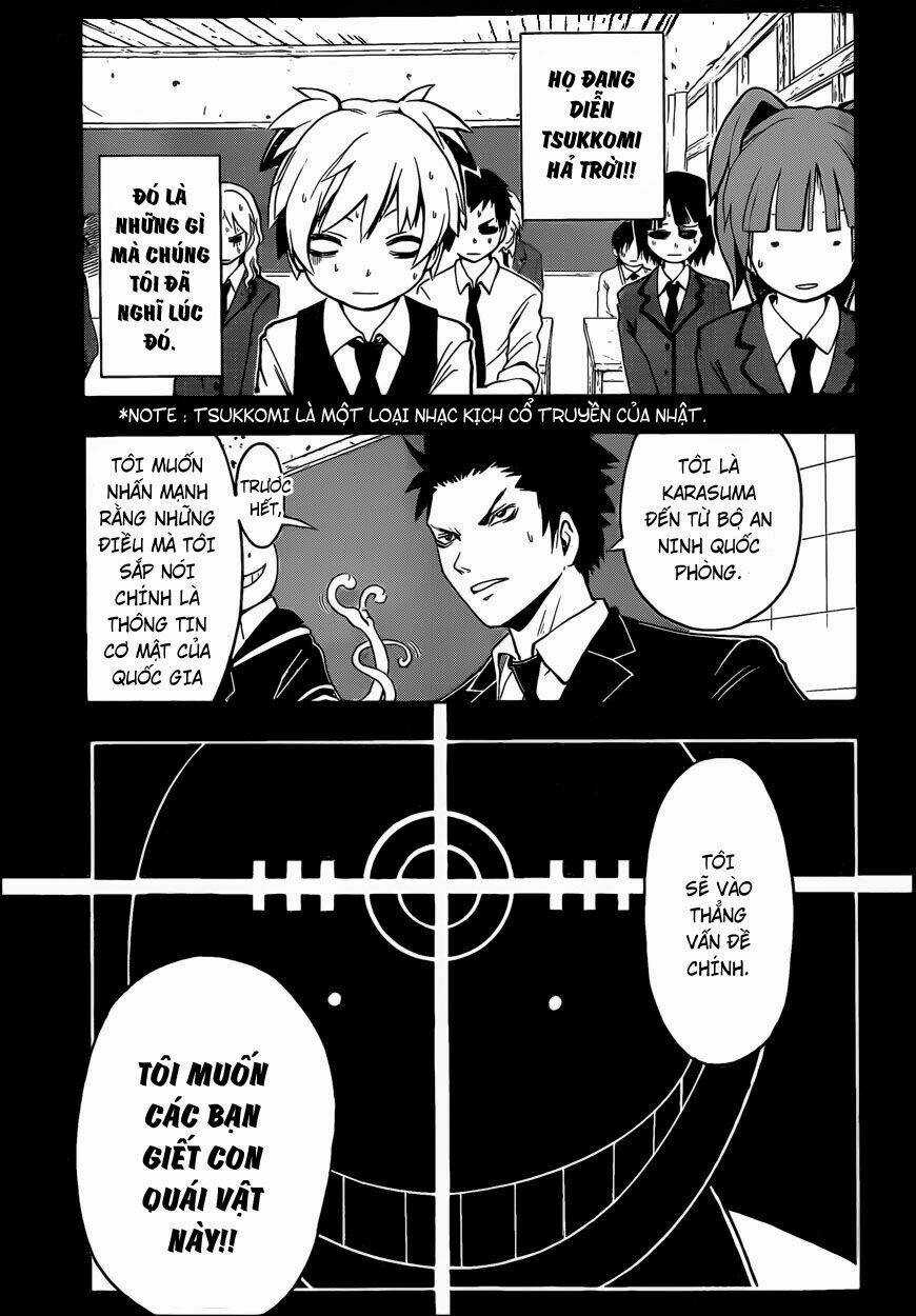 Hãy Ám Sát Ta Để Cứu Lấy Trái Đất Chapter 1 trang 12