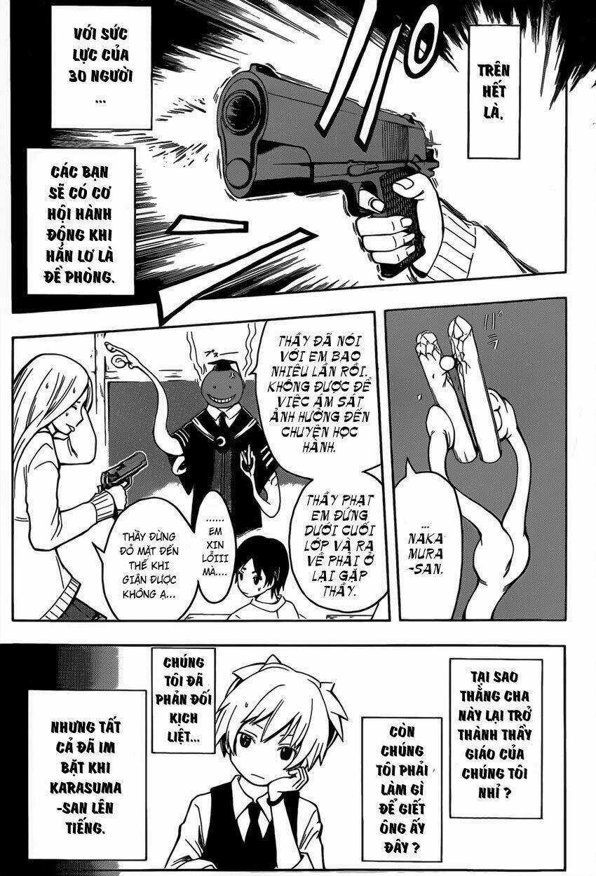 Hãy Ám Sát Ta Để Cứu Lấy Trái Đất Chapter 1 trang 16