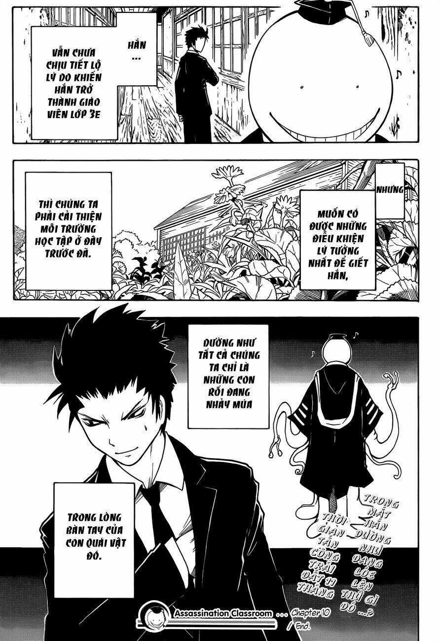 Hãy Ám Sát Ta Để Cứu Lấy Trái Đất Chapter 10 trang 21