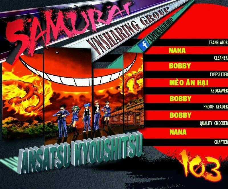 Hãy Ám Sát Ta Để Cứu Lấy Trái Đất Chapter 103 trang 0