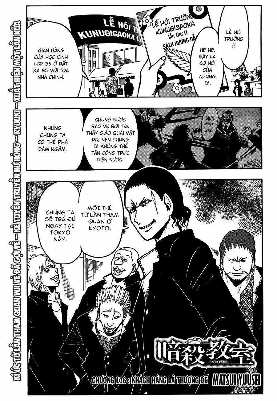Hãy Ám Sát Ta Để Cứu Lấy Trái Đất Chapter 116 trang 1