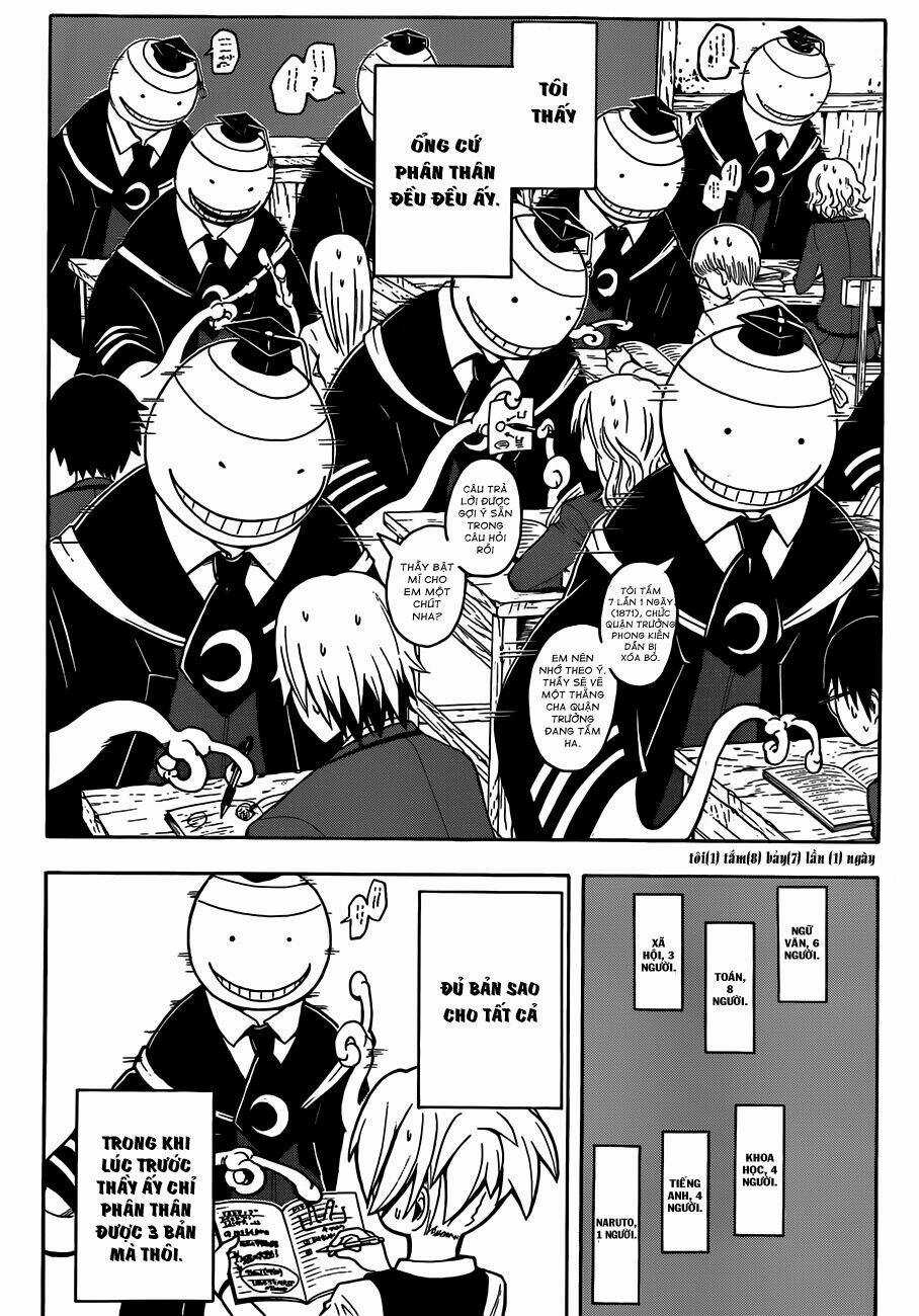 Hãy Ám Sát Ta Để Cứu Lấy Trái Đất Chapter 12 trang 4