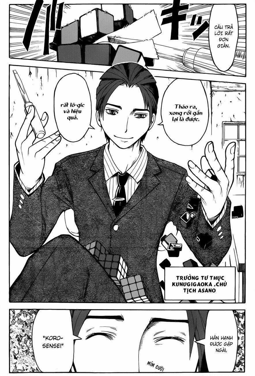 Hãy Ám Sát Ta Để Cứu Lấy Trái Đất Chapter 12 trang 8