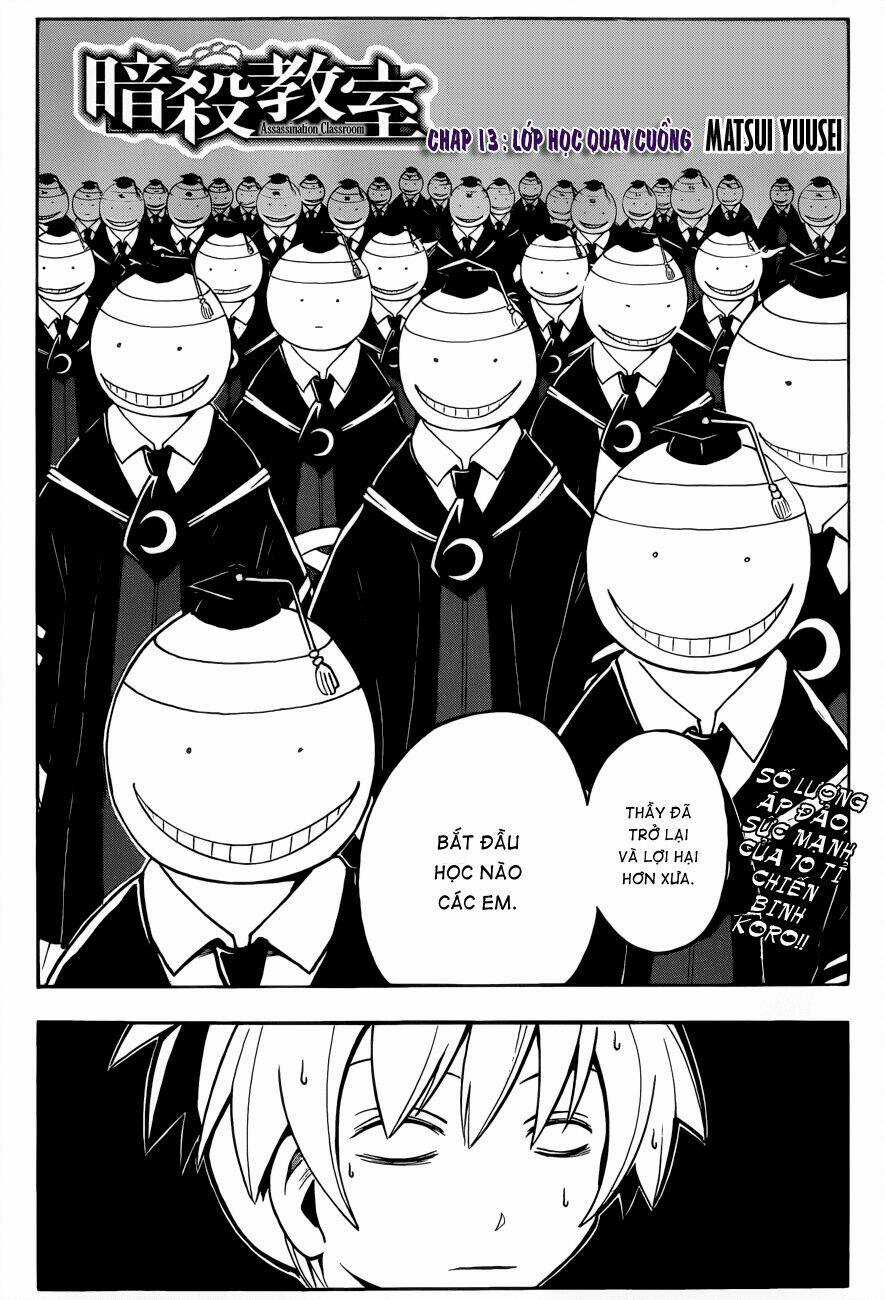 Hãy Ám Sát Ta Để Cứu Lấy Trái Đất Chapter 13 trang 2