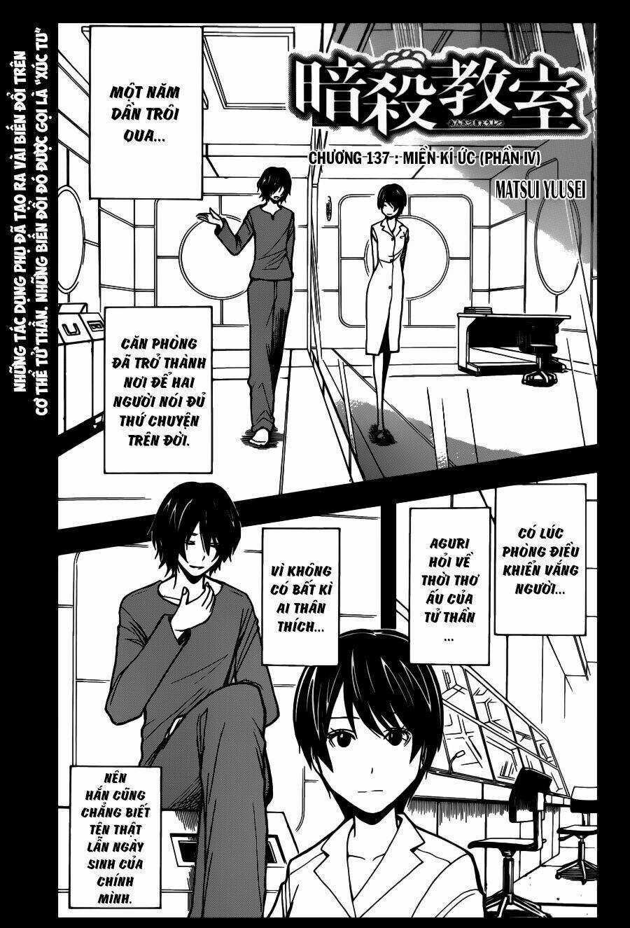 Hãy Ám Sát Ta Để Cứu Lấy Trái Đất Chapter 137 trang 1