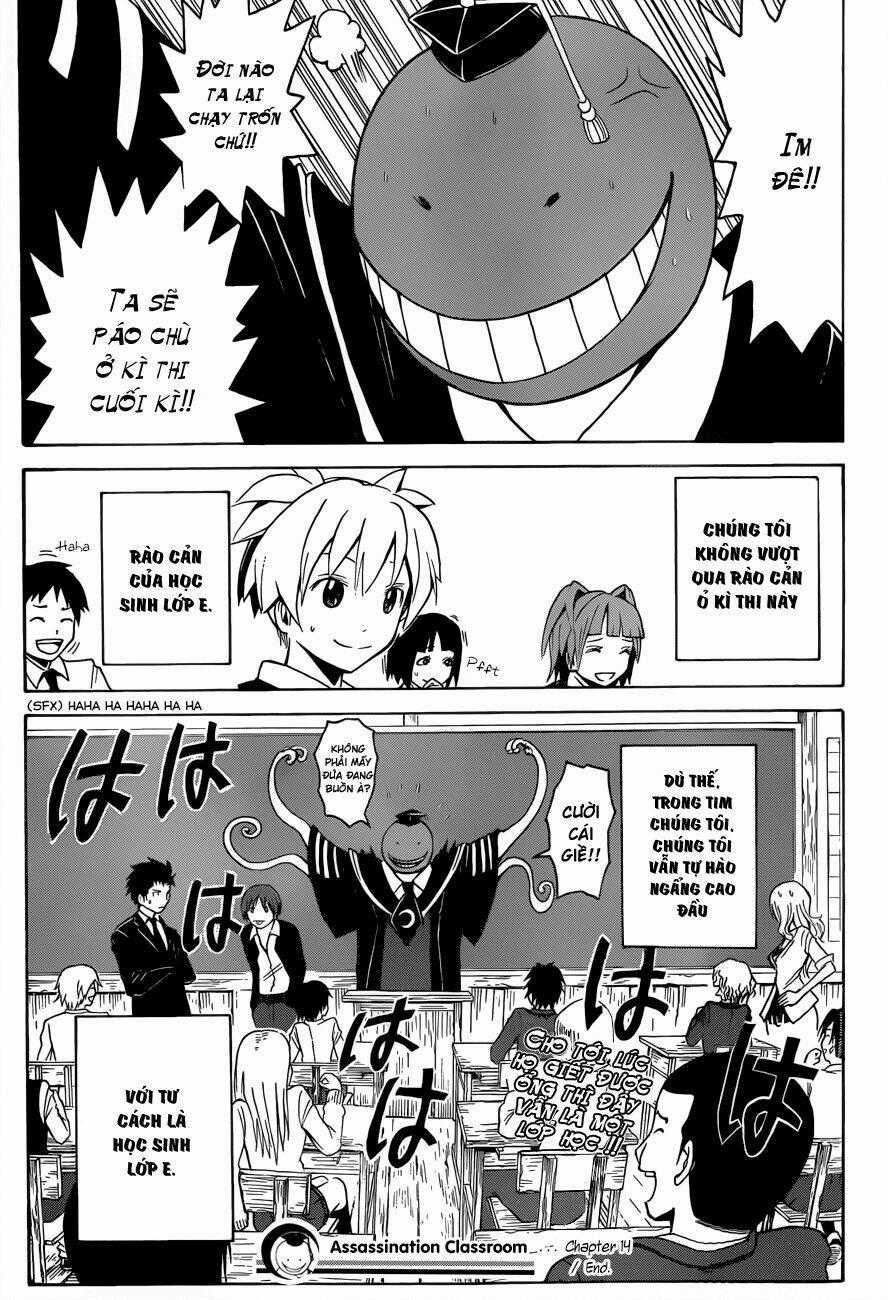 Hãy Ám Sát Ta Để Cứu Lấy Trái Đất Chapter 14 trang 19