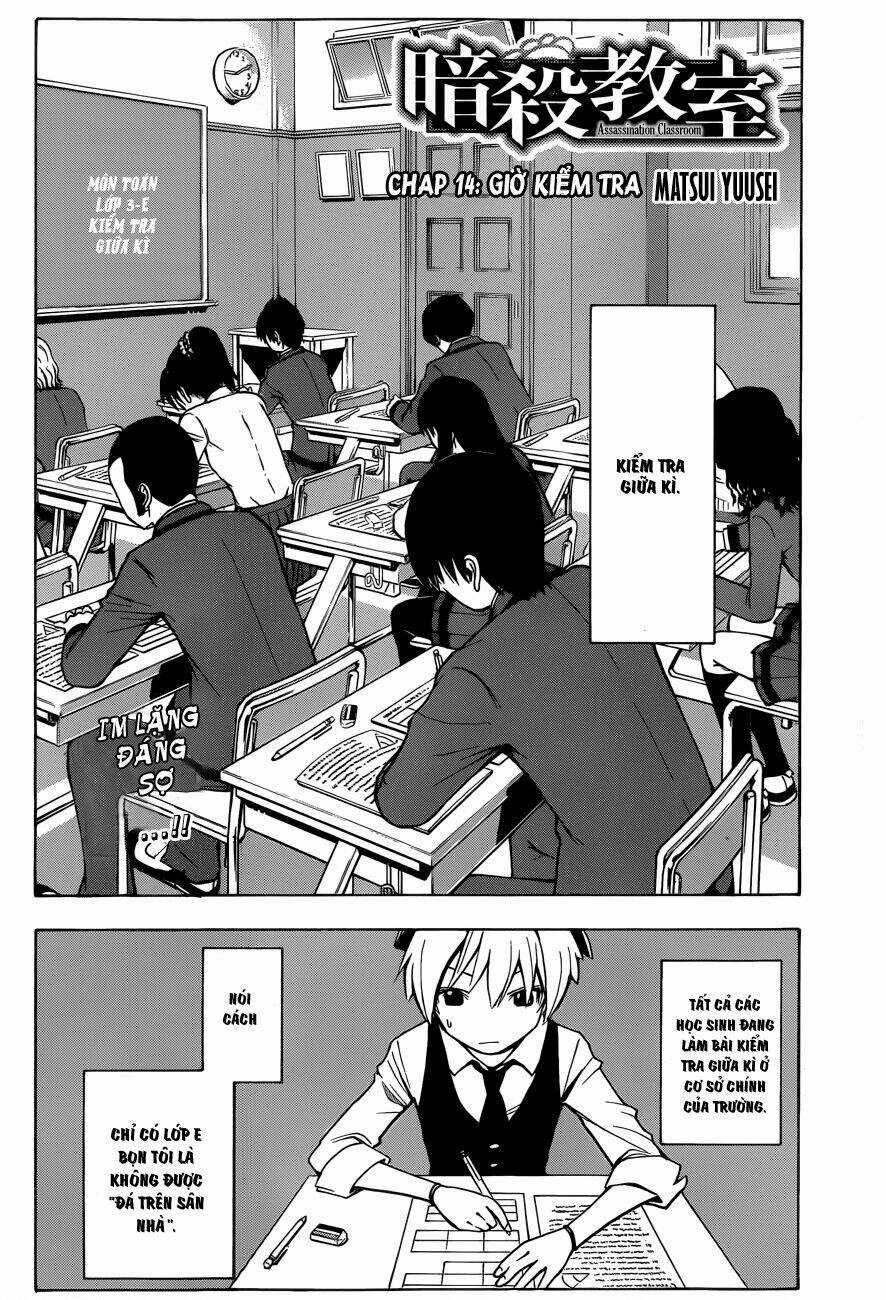 Hãy Ám Sát Ta Để Cứu Lấy Trái Đất Chapter 14 trang 2