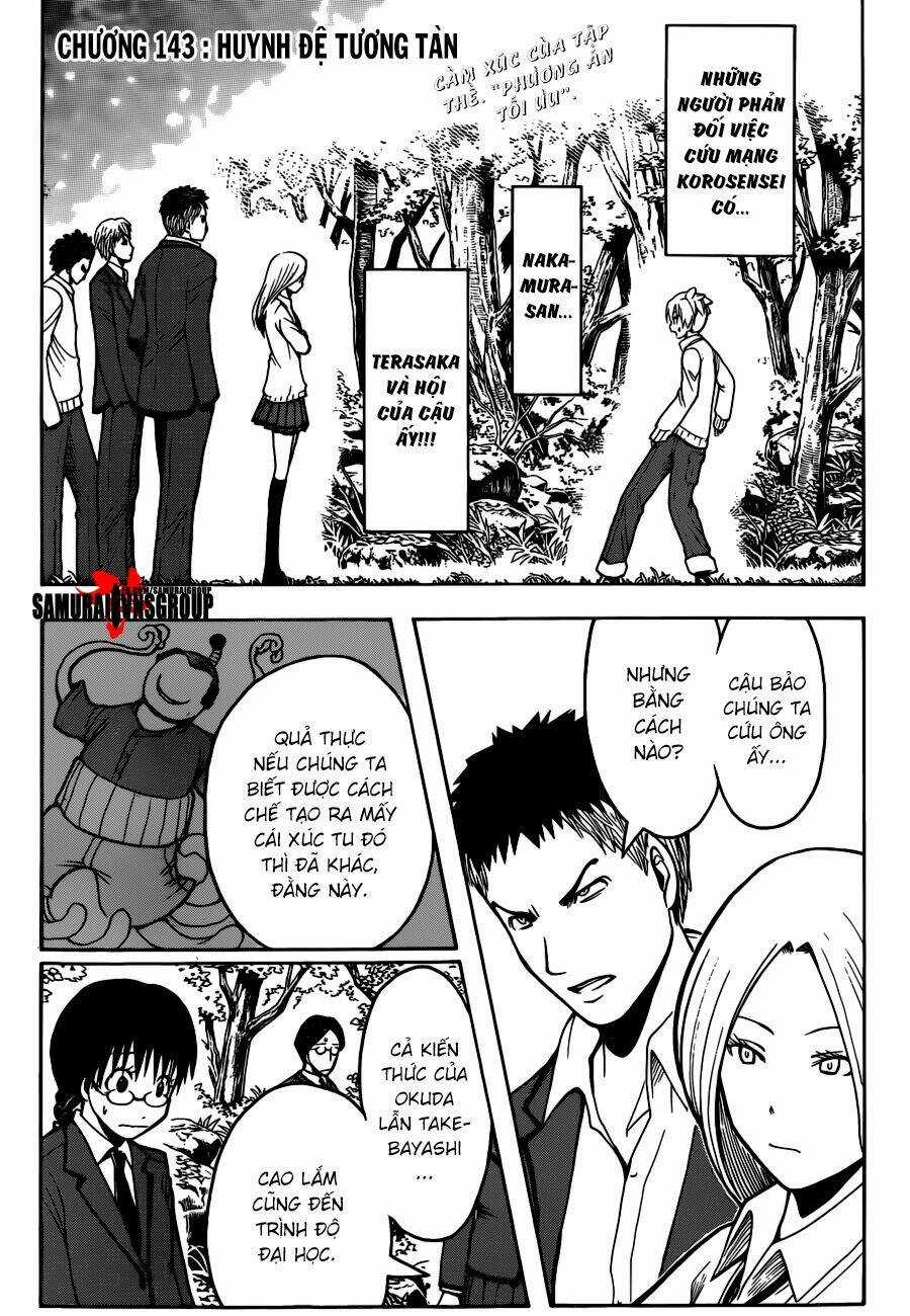 Hãy Ám Sát Ta Để Cứu Lấy Trái Đất Chapter 143 trang 2