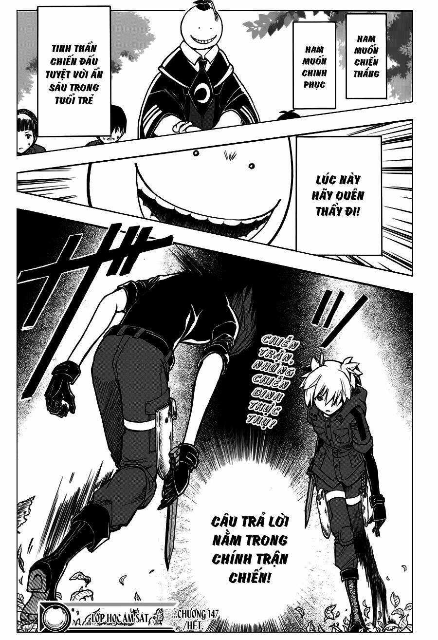 Hãy Ám Sát Ta Để Cứu Lấy Trái Đất Chapter 147 trang 21