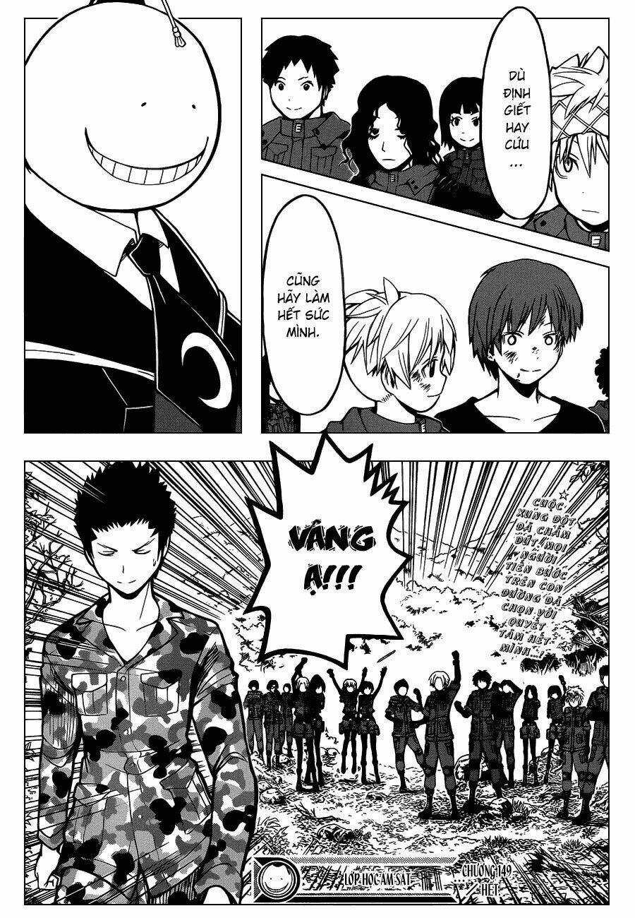 Hãy Ám Sát Ta Để Cứu Lấy Trái Đất Chapter 149 trang 16