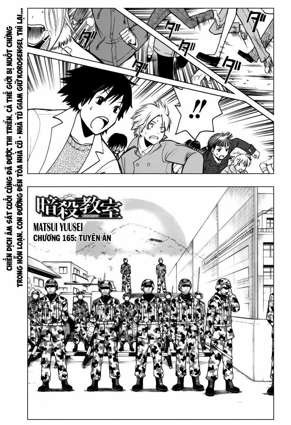 Hãy Ám Sát Ta Để Cứu Lấy Trái Đất Chapter 165 trang 1