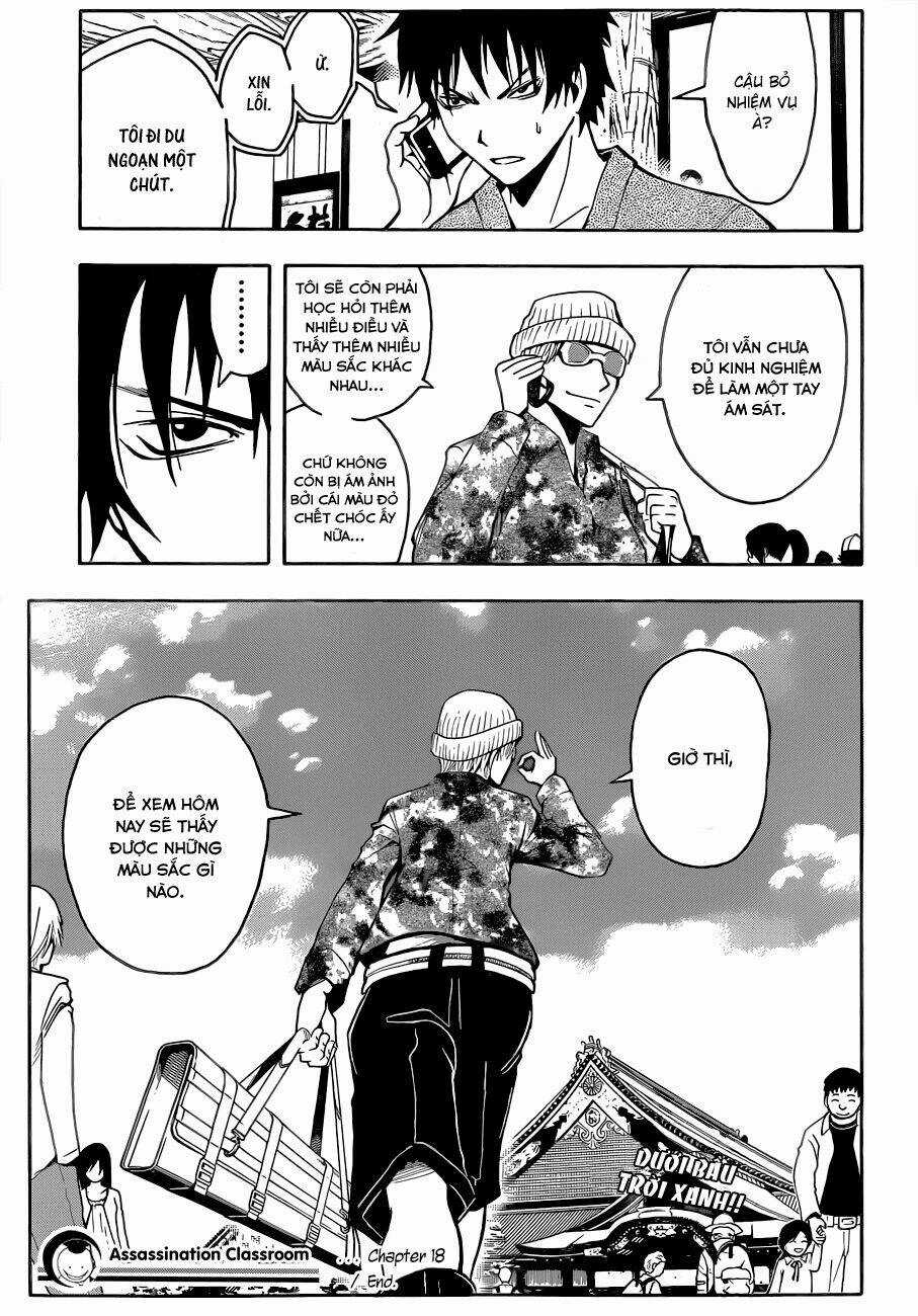 Hãy Ám Sát Ta Để Cứu Lấy Trái Đất Chapter 18 trang 18