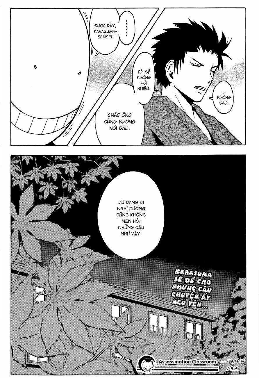 Hãy Ám Sát Ta Để Cứu Lấy Trái Đất Chapter 19 trang 19