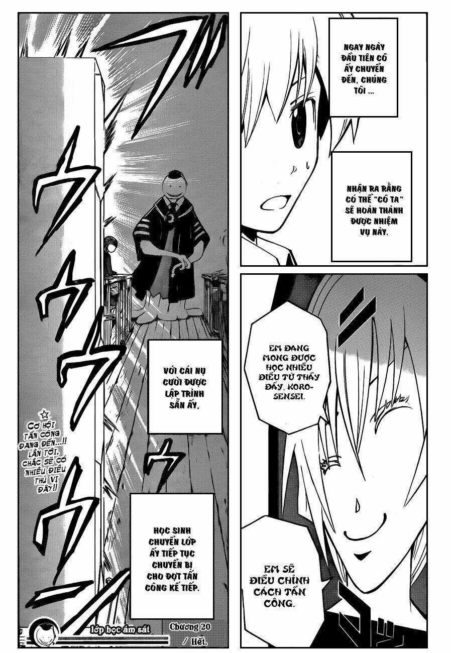 Hãy Ám Sát Ta Để Cứu Lấy Trái Đất Chapter 20 trang 19