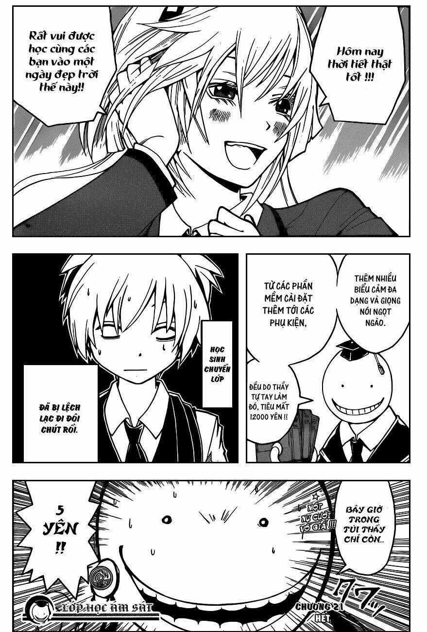 Hãy Ám Sát Ta Để Cứu Lấy Trái Đất Chapter 21 trang 19