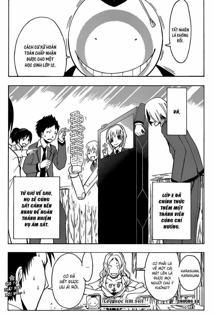 Hãy Ám Sát Ta Để Cứu Lấy Trái Đất Chapter 22 trang 19