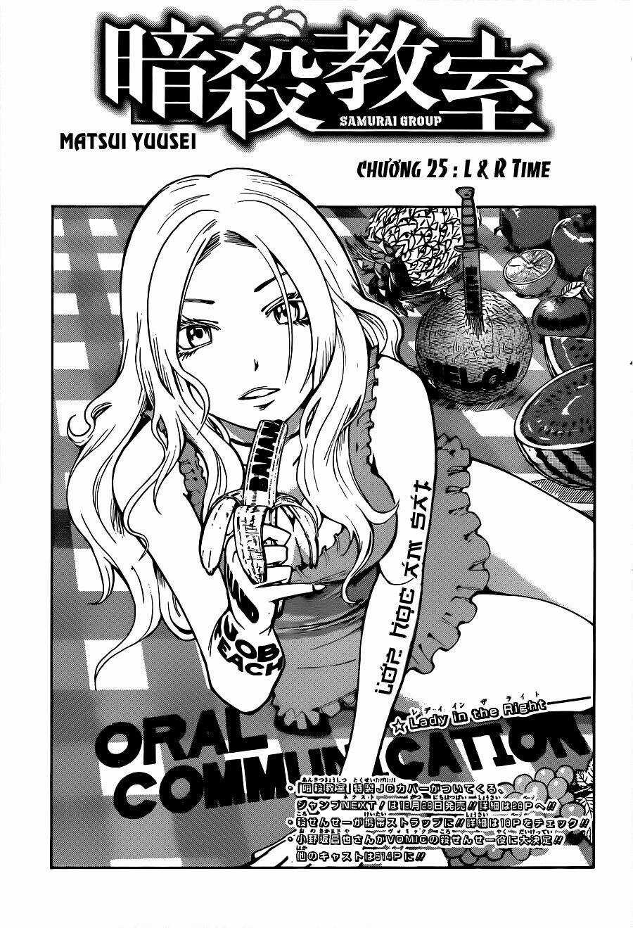 Hãy Ám Sát Ta Để Cứu Lấy Trái Đất Chapter 25 trang 3