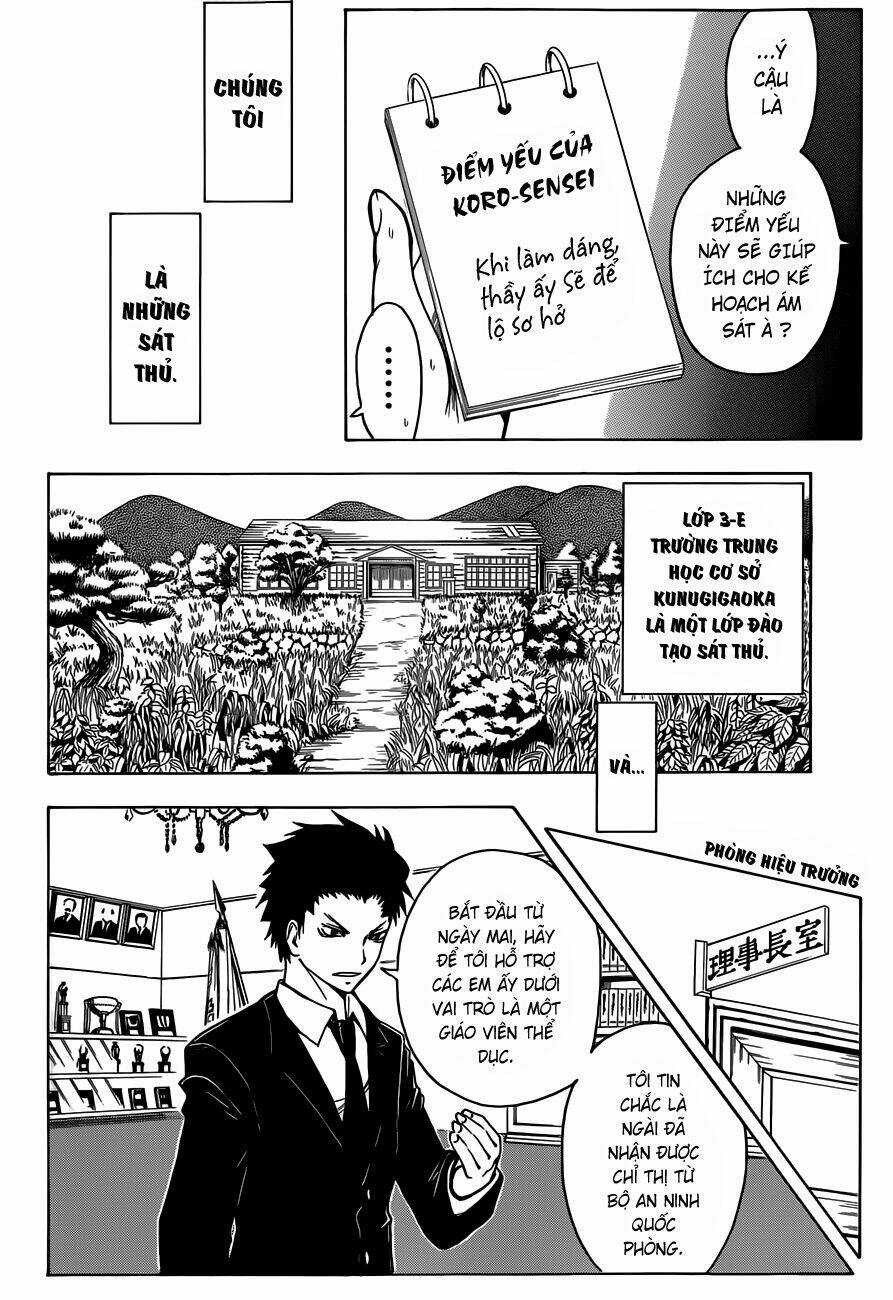 Hãy Ám Sát Ta Để Cứu Lấy Trái Đất Chapter 3 trang 6