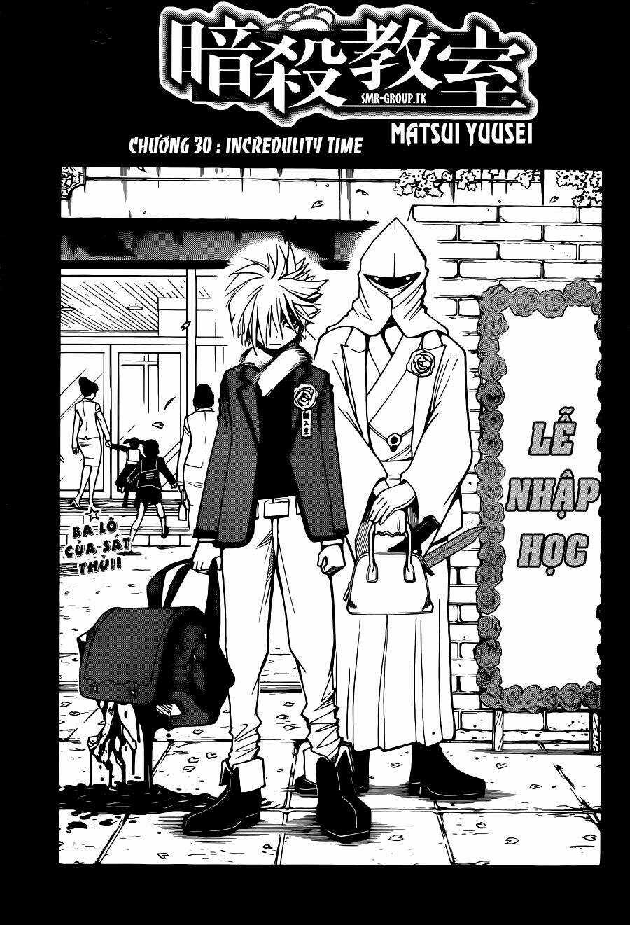 Hãy Ám Sát Ta Để Cứu Lấy Trái Đất Chapter 30 trang 1